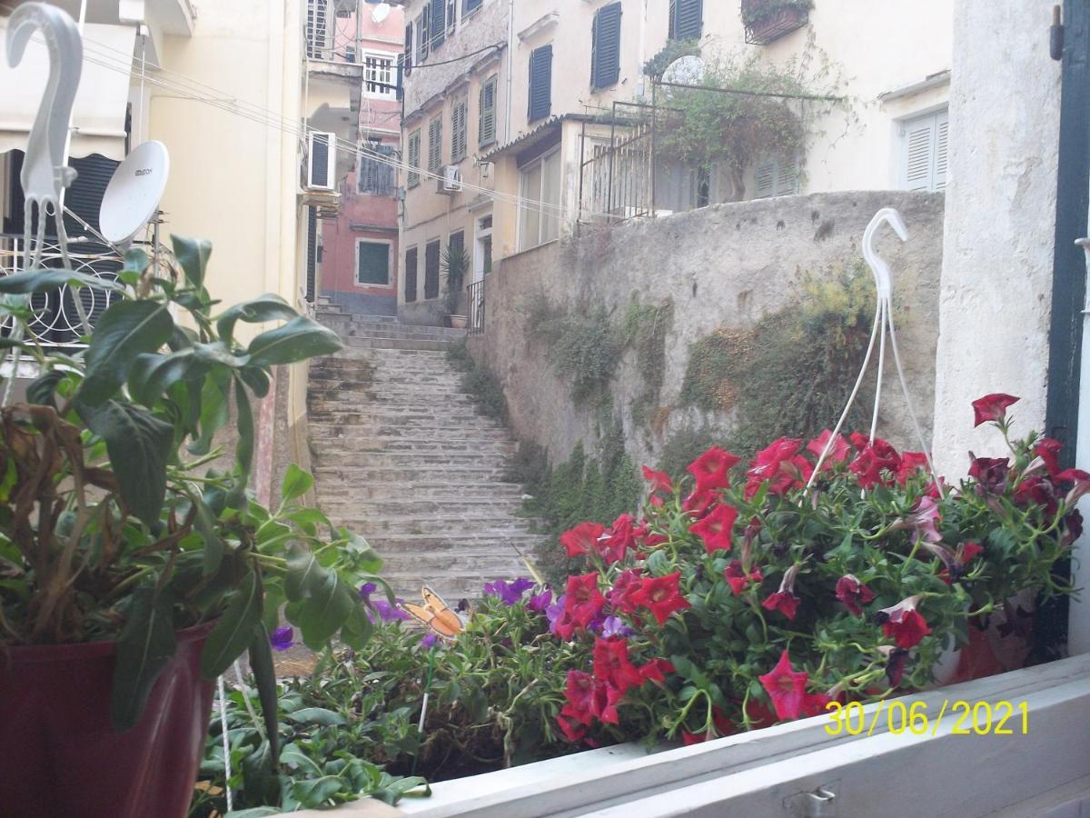 Eftihia Di Corfu Leilighet Corfu  Eksteriør bilde