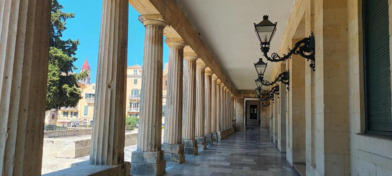 Eftihia Di Corfu Leilighet Corfu  Eksteriør bilde