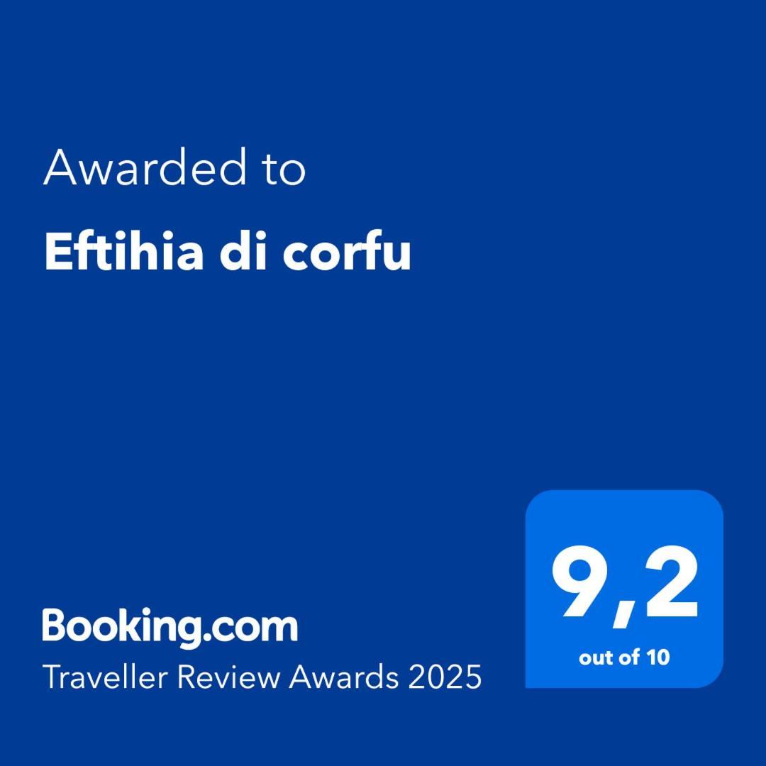 Eftihia Di Corfu Leilighet Corfu  Eksteriør bilde